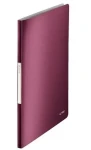 Leitz Style A4 granátově červená / Katalogová kniha / 20 kapes / PVC (39580028)