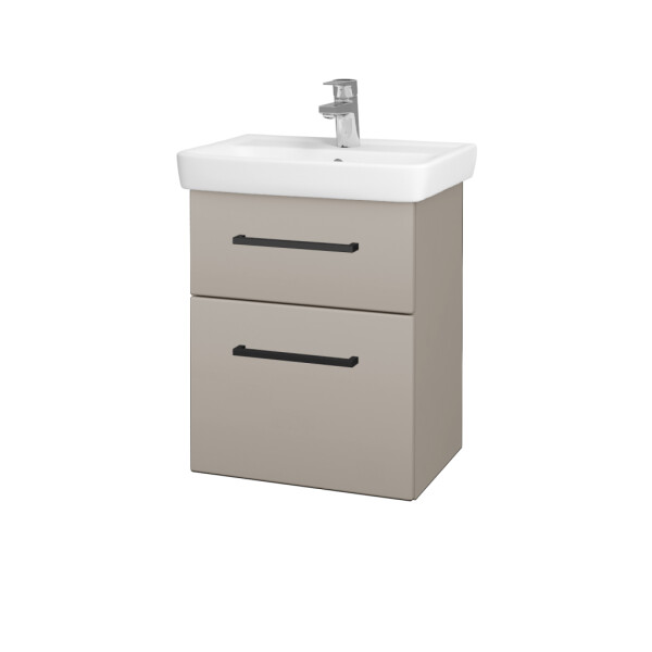 Dřevojas - Umyvadlová skříňka GO SZZ2 50 - N07 Stone / Úchytka T06 / N07 Stone 204594H