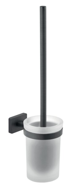 NOVASERVIS - WC štětka GRETA, gun metal AGR14GM
