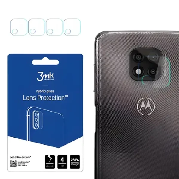 3mk Lens Protection Motorola Moto G Power (2021) / Ochranné sklo na fotoaparát / Hybridní / 4 ks