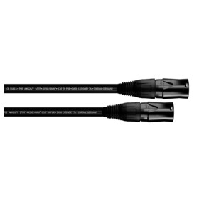 Cordial 15589 RJ45 síťové kabely, propojovací kabely CAT 7a S/FTP 1.50 m černá krytí PUR 1 ks