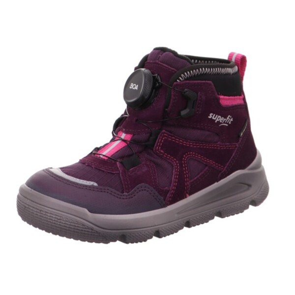 Dívčí zimní boty MARS GTX, zapínání BOA, Superfit, 1-009085-8500, fialová - 28