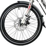 Dětské kolo LEADER FOX GAMP dívčí 20", model 2026-2, barva white