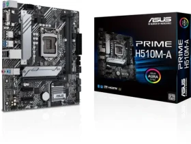 ASUS PRIME H510M-A H510 LGA 1200 2x DDR4 1x PCIEx16 1x GLAN m-ATX