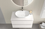 CERANO - Deska pod umyvadlo Navira Pro - bílá matná - 60x3,6x46 CER-8050BD7605