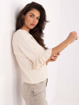 Jumper IT SW 99244.65 světle béžový jedna velikost