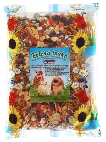 Apetit Zelená louka / Krmivo pro hlodavce / 6x 400 g