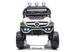 Mamido Dětské elektrické autíčko Mercedes-Benz Unimog S 4x4 bílé