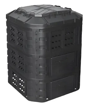 Patrol Modular 860 l černý / Kompostér / Objem 860 l / Plast (KOMPOST860CZAPG001)