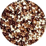 Idea Choc Idea Choc Eurocao Cereální máček v bílé, mléčné a hořké čokoládě (60 g)