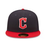 New Era Pánská kšiltovka Cleveland Guardians MLB Cleveland Guradians Authentic 59FIFTY Fitted Road Velikost: 7 1/8