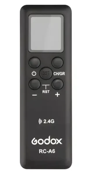 Godox RC-A6 / Dálkové ovládání / 2,4 GHz / 32 kanálů / 16 skupin (RC-A6)