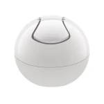 Spirella BOWL mini výklopný odpadkový koš 1 L komplet bílý / plast (7610583151384)