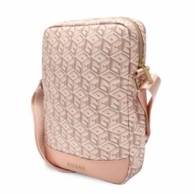 GUESS PU G Cube Tablet Bag 10" růžová (3666339120382)
