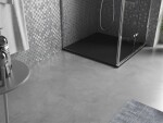 MEXEN - Bert čtvercová sprchová vanička SMC 90 x 90, černá 4K709090