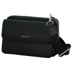 Trendy dámská koženková crossbody peněženka Radola, černá