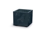 Květináč SIERRA SQUARE BETON EFFECT antracit 38,5cm - rozbaleno / odlomený kousek rohu