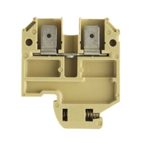 Průchozí řadová svorka SAK 2.5/10 0322860000 béžová, žlutá Weidmüller 10 ks