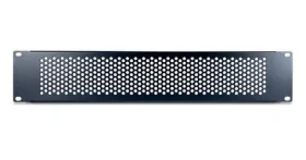 Inter-Tech Krycí panel 19" 2U / Krycí panel do racku / 482x89x11 mm / kov / černá RAL 9005 (88887319)