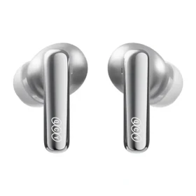 QCY HT18 Lite Titanová / Bezdrátová sluchátka / TWS / ANC / Bluetooth 6.0 / LDAC / IPX5 (HT18 Lite Titanium)