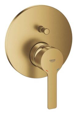 GROHE - Lineare New Baterie pod omítku pro 2 spotřebiče, kartáčovaný Cool Sunrise 24064GN1