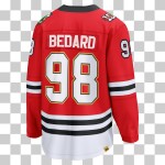 Fanatics Pánský dres Connor Bedard #98 Chicago Blackhawks NHL Centennial Home Breakaway Jersey Velikost: L