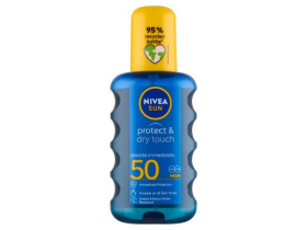 Nivea Sun Protect & Dry Touch Neviditelný sprej na opalování OF 50 200 ml