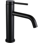 CERANO Umyvadlová stojánková baterie Selma - nízká - černá matná