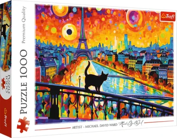 TREFL Puzzle Kočka v Paříži