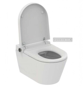 IDEAL STANDARD - i.life E Elektronický bidet s keramikou, závěsný, SoftClose, RimLS+, bílá K875501