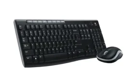 Logitech Wireless Combo MK270 US černá / bezdrátová sada klávesnice a myši / US verze (920-004508)