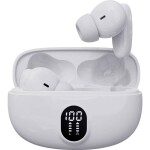 Denver TWE-57W WHITE špuntová sluchátka Bluetooth®, 111191120620, stereo, bílá