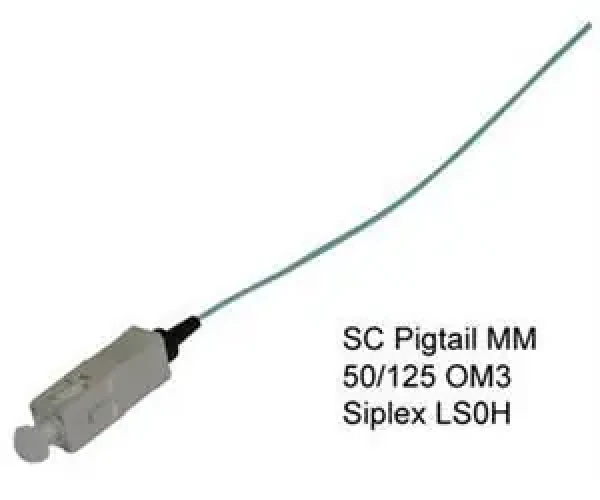 OEM Pigtail SC(PC) / Optický pigtail / simplex / 50/125 MM / OM3 / 1 m (2113)
