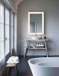 DURAVIT - Cape Cod Umyvadlová mísa, průměr 48 cm, 1 otvor pro baterii, DuraCeram, s WonderGliss, bílá 23284800001