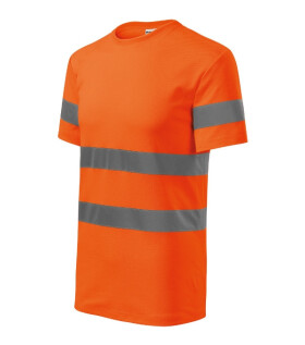 HV Protect tričko unisex fluorescenční oranžová 2XL