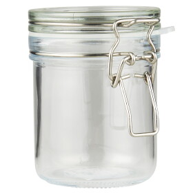 Ib Laursen Skleněná dóza s patentem 300 ml, čirá barva, sklo