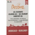Gelová barva vínová 28g - Decora