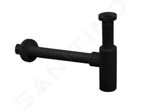 PAFFONI - Ringo West Umyvadlový sifon 1 1/4, odpad 32 mm, matná černá ZACC240NO