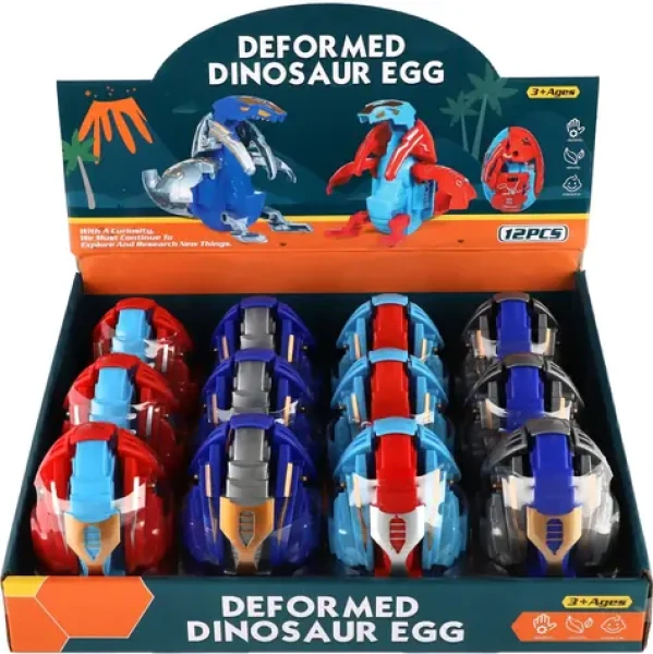 TEDDIES Skládací vajíčko Dinosaurus a robot