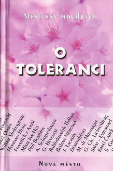 Myšlenky moudrých toleranci