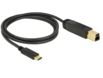 Delock USB-C - USB-B černá / Kabel / USB 3.2 Gen 2 (10 Gbit/s) / 1 m (83675)