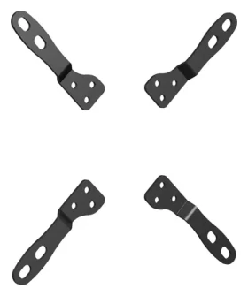 Equip VESA adaptér pro monitory 23-42" černá / VESA adaptér / 200 x 200 mm / nosnost 30 kg (650150)