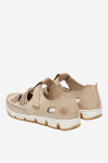 Polobotky Rieker 49958-61 Přírodní kůže (useň)/-Přírodní kůže (useň)