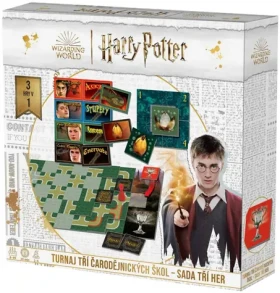 EFKO Společenská hra Harry Potter Turnaj tří čarodějnických škol 3v1
