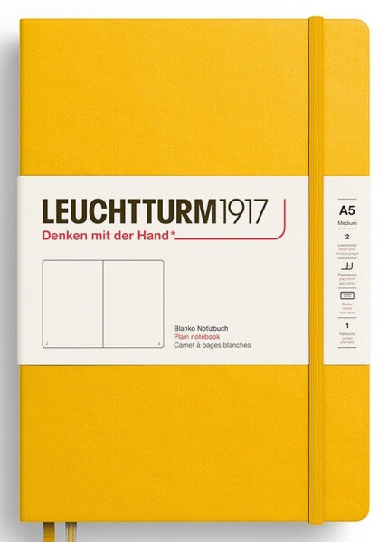 Zápisník Sunflower Hardcover Medium (A5) čistý