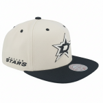 Mitchell & Ness Pánská kšiltovka Dallas Stars NHL Evergreen Cream Black Snapback