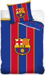 Fotbalové povlečení FC Barcelona Blaugrana Glory 135x200 + 80x80 cm