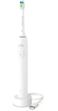 Philips Sonicare 3100 HX4031/21 bílá / Elektrický zubní kartáček / výdrž 336 h / nabíječka (HX4031/21)