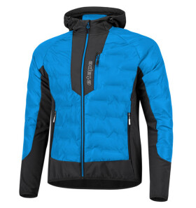 Pánská zimní bunda CRUX ULTRA, modrá/černá (materiál NanoLoft s tepelnou izolací, velikost 3XL)