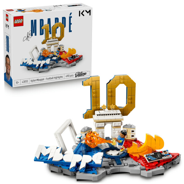 LEGO LEGO® Editions 43013 Kylian Mbappé – Hvězdné momenty fotbalu
